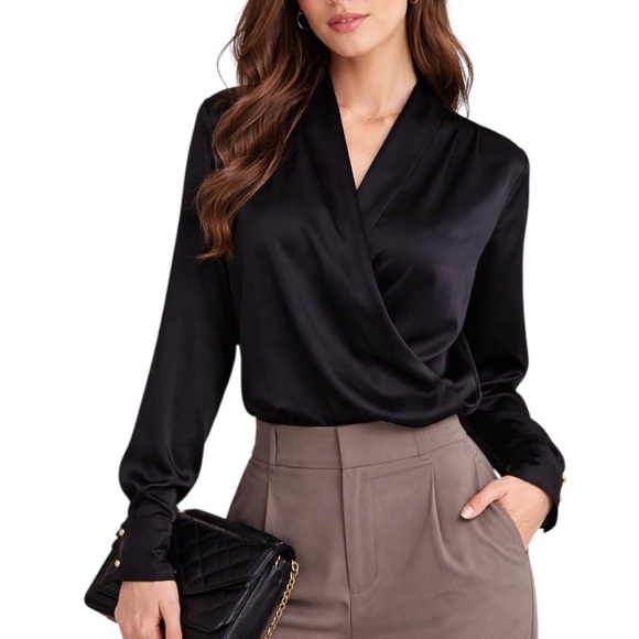 Soft Silky Draping Top - Picture 7 of 11